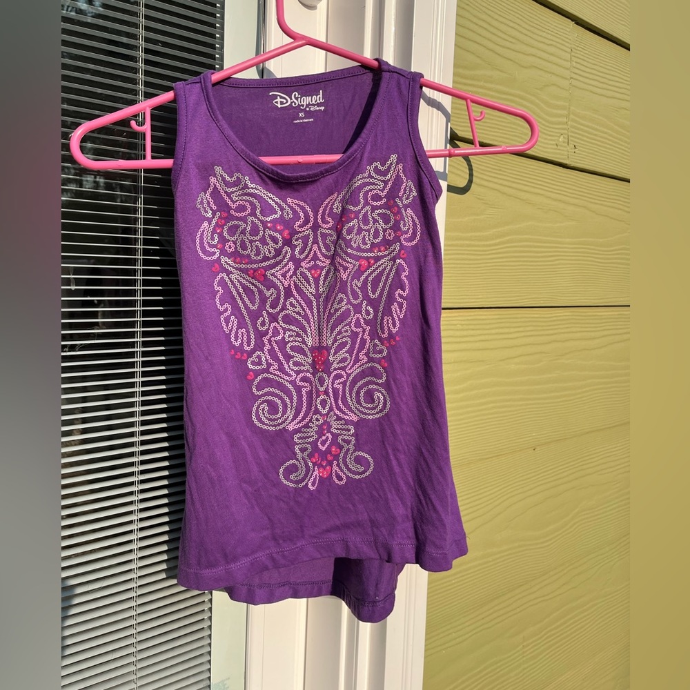 Disney | Purple Tank Top For Kids 💜😻